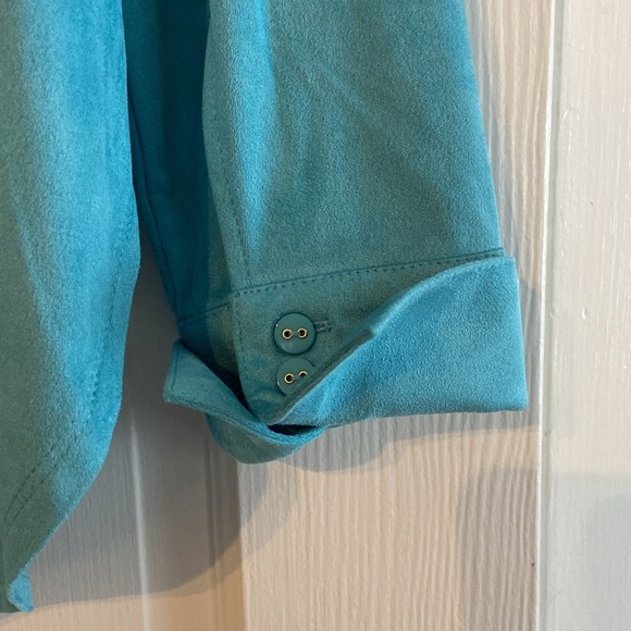 Tyler Boe faux suede shirt - Picture 3 of 4